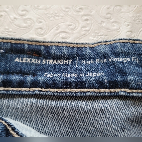 AG Adriano Goldschmied  women's sz 31 Jeans. ALEXXIS straight button fly  nwt - Picture 7 of 13